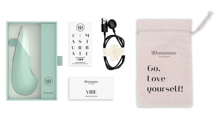 Мини-вибратор Womanizer Vibe Sage, 3 авторежима + 10 уровней интенсивности SX2146 фото Купить   Womanizer (Німеччина) 4 619 грн