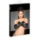 Митенки Noir Handmade F213 Elastic eco leather fingerless gloves, L, экокожа SX0083 фото 3