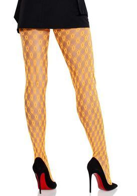 Колготки Leg Avenue Eyelet Net Tights Neon Orange One Size SX2754 фото Купить   Leg Avenue (США) 461 грн