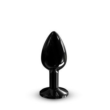 Металева анальна пробка з кристалом Dorcel Diamond Plug Black S SO7808 фото Купити Металева анальна пробка з кристалом Dorcel Diamond Plug Black S  Dorcel (Франція) 831 грн