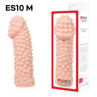 Насадка на член Kokos Extreme Sleeve ES.10 розмір M SO1820 фото Купити Насадка на член Kokos Extreme Sleeve ES.10 розмір M  Kokos (Південна Корея) 489 грн