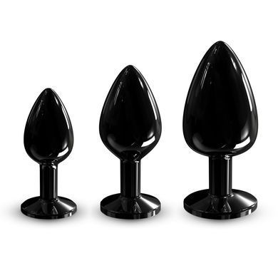 Металлическая анальная пробка с кристаллом Dorcel Diamond Plug Black S SO7808 фото Купить   Dorcel (Франція) 831 грн