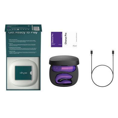 Смарт-вібратор для пар We-Vibe Chorus Pro Satin Black SX3861 фото Купити Смарт-вібратор для пар We-Vibe Chorus Pro Satin Black  We-Vibe (Канада) 8 239 грн