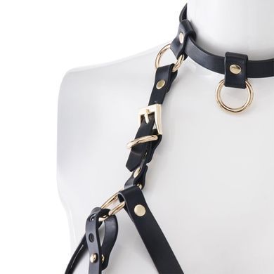 Портупея на грудь LOCKINK SEVANDA Queen Chest Harness with Removable Bra SX0873 фото Купить   LOCKINK (Китай) 2 217 грн