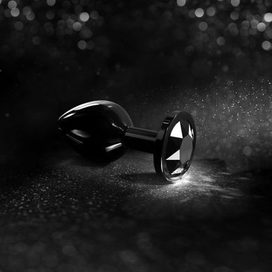 Металлическая анальная пробка с кристаллом Dorcel Diamond Plug Black S SO7808 фото Купить   Dorcel (Франція) 831 грн