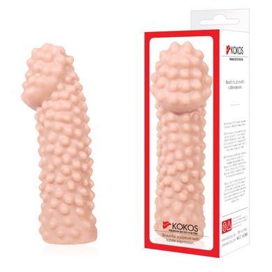 Насадка на член Kokos Extreme Sleeve ES.10 розмір M SO1820 фото Купити Насадка на член Kokos Extreme Sleeve ES.10 розмір M  Kokos (Південна Корея) 489 грн