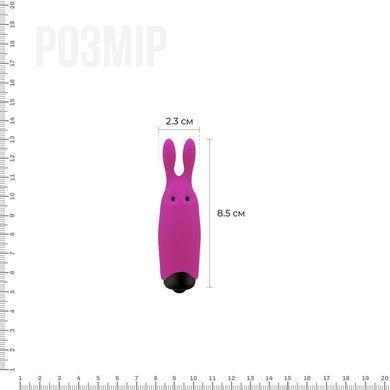 Віброкуля Adrien Lastic Pocket Vibe Rabbit Pink зі стимулювальними вушками AD33421 фото Купити Віброкуля Adrien Lastic Pocket Vibe Rabbit Pink зі стимулювальними вушками  Adrien Lastic 359 грн