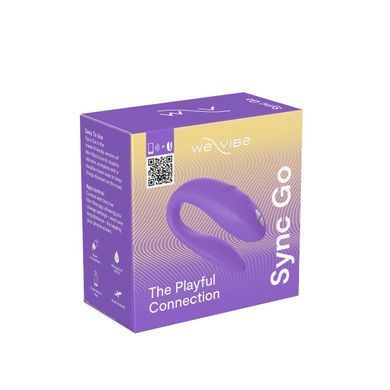 Смарт-вібратор для пар We-Vibe Sync GO Light Purple, тревел-кейс SX0527 фото Купити Смарт-вібратор для пар We-Vibe Sync GO Light Purple, тревел-кейс  We-Vibe (Канада) 4 527 грн