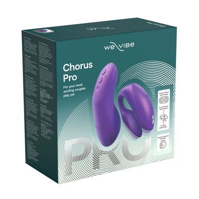 Смарт-вібратор для пар We-Vibe Chorus Pro Satin Black SX3861 фото Купити Смарт-вібратор для пар We-Vibe Chorus Pro Satin Black  We-Vibe (Канада) 8 239 грн