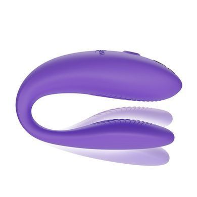 Смарт-вібратор для пар We-Vibe Sync GO Light Purple, тревел-кейс SX0527 фото Купити Смарт-вібратор для пар We-Vibe Sync GO Light Purple, тревел-кейс  We-Vibe (Канада) 4 527 грн