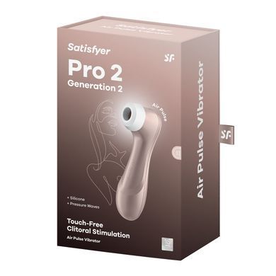 Вакуумний кліторальний стимулятор Satisfyer Pro 2 Generation 2 SO1640 фото Купити Вакуумний кліторальний стимулятор Satisfyer Pro 2 Generation 2  Satisfyer (Німеччина) 2 217 грн