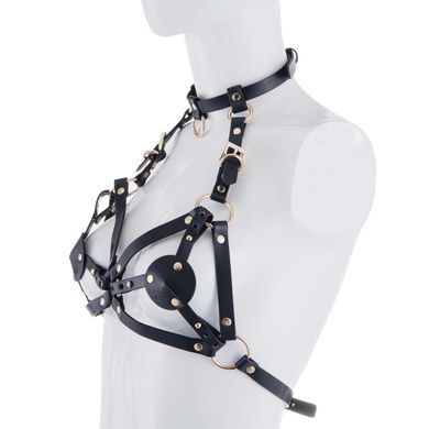 Портупея на грудь LOCKINK SEVANDA Queen Chest Harness with Removable Bra SX0873 фото Купить   LOCKINK (Китай) 2 217 грн