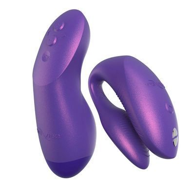 Смарт-вібратор для пар We-Vibe Chorus Pro Satin Black SX3861 фото Купити Смарт-вібратор для пар We-Vibe Chorus Pro Satin Black  We-Vibe (Канада) 8 239 грн