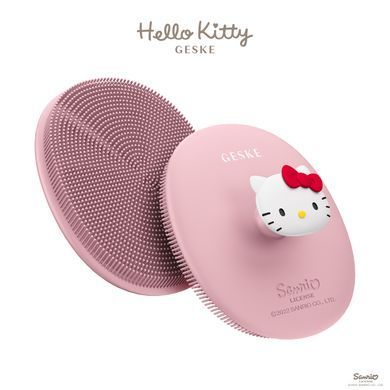 Щітка для обличчя GESKE Facial Brush 3в1 by Hello Kitty з тримачем purple HB0241 фото Купити Щітка для обличчя GESKE Facial Brush 3в1 by Hello Kitty з тримачем purple  GESKE 639 грн