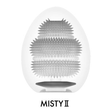 Мастурбатор-яйцо Tenga Egg Misty II, плотный TPE, пробник лубриканта 5 мл SO9802 фото Купить   Tenga (Японія) 396 грн