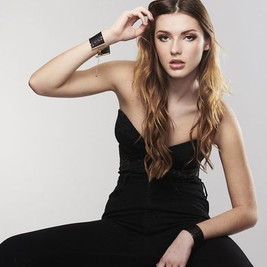 Наручники Bijoux Indiscrets Desir Metallique Handcuffs - Black, металлические, стильные браслеты SO2663 фото Купить   Bijoux Indiscrets  905 грн