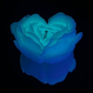 Свічка низькотемпературна люмінісцентна блакитна М GlowKink &mdash; фото