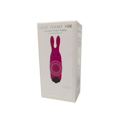 Віброкуля Adrien Lastic Pocket Vibe Rabbit Pink зі стимулювальними вушками AD33421 фото Купити Віброкуля Adrien Lastic Pocket Vibe Rabbit Pink зі стимулювальними вушками  Adrien Lastic 359 грн