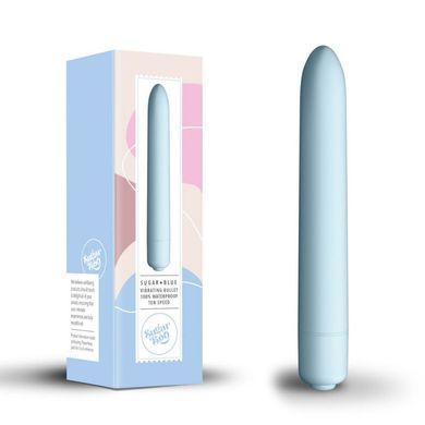 Мини-вибратор SugarBoo Sugar Blue, 10 уровней интенсивности SO6628 фото Купить   SugarBoo (Великобританія) 914 грн