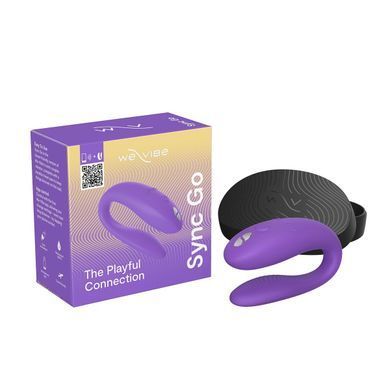 Смарт-вібратор для пар We-Vibe Sync GO Light Purple, тревел-кейс SX0527 фото Купити Смарт-вібратор для пар We-Vibe Sync GO Light Purple, тревел-кейс  We-Vibe (Канада) 4 527 грн