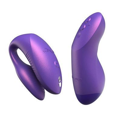 Смарт-вібратор для пар We-Vibe Chorus Pro Satin Black SX3861 фото Купити Смарт-вібратор для пар We-Vibe Chorus Pro Satin Black  We-Vibe (Канада) 8 239 грн