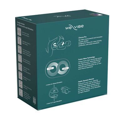 Смарт-вібратор для пар We-Vibe Chorus Pro Satin Black SX3861 фото Купити Смарт-вібратор для пар We-Vibe Chorus Pro Satin Black  We-Vibe (Канада) 8 239 грн