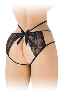 Трусики з відкритою попкою Fashion Secret Nadia Black SO4061 фото Купити Трусики з відкритою попкою Fashion Secret Nadia Black  Fashion Secret (Франція) 322 грн
