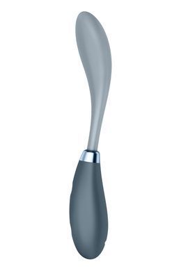Вібратор Satisfyer G-Spot Flex 3 Grey, гнучкий стовбур із фіксацією положення SO6727 фото Купити Вібратор Satisfyer G-Spot Flex 3 Grey, гнучкий стовбур із фіксацією положення  Satisfyer (Німеччина) 1 588 грн