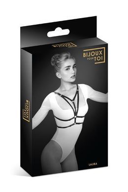 Портупея на грудь Bijoux Pour Toi - LAURA, эластичный полиэстер SO2227 фото Купить   Bijoux Pour Toi  517 грн