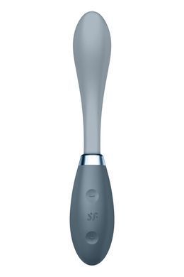 Вібратор Satisfyer G-Spot Flex 3 Grey, гнучкий стовбур із фіксацією положення SO6727 фото Купити Вібратор Satisfyer G-Spot Flex 3 Grey, гнучкий стовбур із фіксацією положення  Satisfyer (Німеччина) 1 588 грн