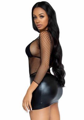 Сітчастий топ Leg Avenue Long Sleeves T-Shiets Black, One Size SO9104 фото Купити Сітчастий топ Leg Avenue Long Sleeves T-Shiets Black, One Size  Leg Avenue (США) 784 грн