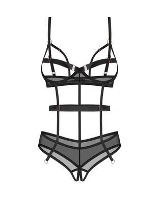 Боді Obsessive Euridia crotchless teddy XS/S SX3575 фото Купити Боді Obsessive Euridia crotchless teddy XS/S  Obsessive (Польща) 1 689 грн