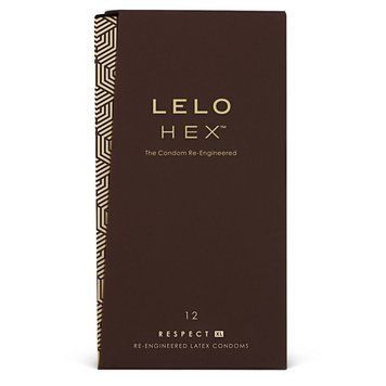 Презервативы LELO HEX Condoms Respect XL 12 Pack, тонкие и суперпрочные, увеличенный размер SX1295 фото Купить   Lelo (Швеція) 720 грн