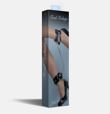Поножи Feral Feelings - Ankle Restraints Black SO9300 фото Купити Поножи Feral Feelings - Ankle Restraints Black  Feral Feelings (Україна) 1 025 грн