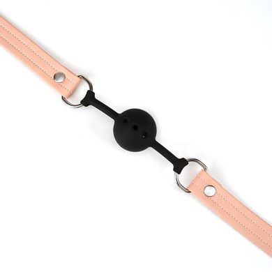 Повітропроникний кляп Liebe Seele Dark Candy Pink Ball Gag, силіконова кулька, діаметр 4,3 см SX1658 фото Купити Повітропроникний кляп Liebe Seele Boudoir Amor Ball Gag Black, силіконова кулька, діаметр 4,3 см  Liebe Seele (Японія) 886 грн