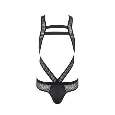 Мужское эротическое сетчатое боди Passion 045 VICTOR L/XL Black, экокожа, сетка SO7606 фото Купить Мужское эротическое сетчатое боди Passion 045 VICTOR L/XL Black, экокожа, сетка  Passion  1 711 грн