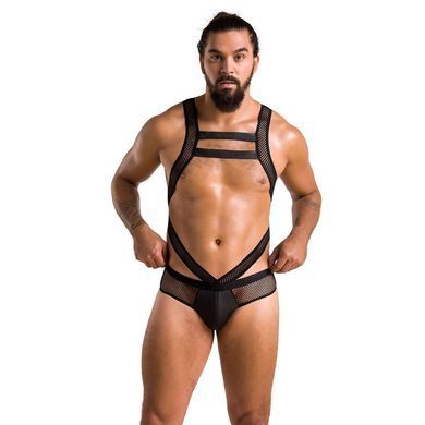 Мужское эротическое сетчатое боди Passion 045 VICTOR L/XL Black, экокожа, сетка SO7606 фото Купить Мужское эротическое сетчатое боди Passion 045 VICTOR L/XL Black, экокожа, сетка  Passion  1 711 грн
