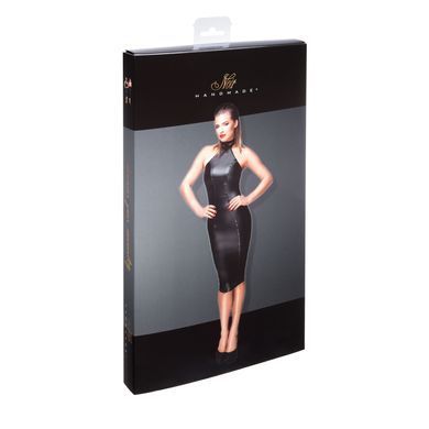 Платье-карандаш с мокрым эффектом Noir Handmade F160 Powerwetlook pencil dress, S SX0035 фото Купить   Noir Handmade (Польща) 3 021 грн