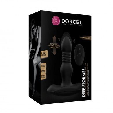 Анальна пробка з вібрацією та пульсацією Dorcel DEEP STORMER SO5073 фото Купити Анальна пробка з вібрацією та пульсацією Dorcel DEEP STORMER  Dorcel (Франція) 4 434 грн