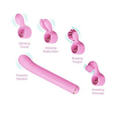 Вібратор Otouch Magic Stick S1 Plus - Pink SO9437 фото Купити Вібратор Otouch Magic Stick S1 Plus - Pink  Otouch (Китай) 4 619 грн