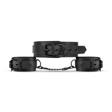 Наручники с ошейником Bedroom Fantasies: Collar & Wrist Cuffs, черные SO8805 фото Купить   Bedroom Fantasies  1 367 грн