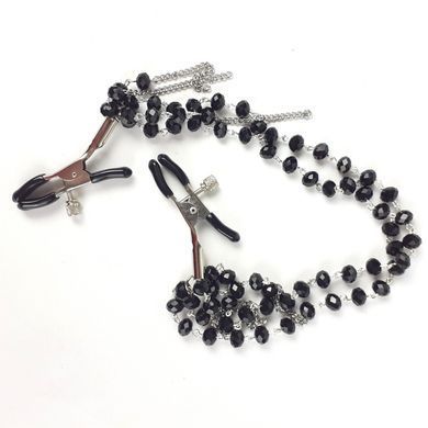 Зажимы для сосков Art of Sex - Nipple clamps Sexy Jewelry Black SO5864 фото Купить   Art of Sex  886 грн