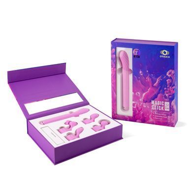 Вібратор Otouch Magic Stick S1 Plus - Pink SO9437 фото Купити Вібратор Otouch Magic Stick S1 Plus - Pink  Otouch (Китай) 4 619 грн