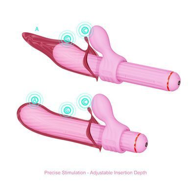 Вібратор Otouch Magic Stick S1 Plus - Pink SO9437 фото Купити Вібратор Otouch Magic Stick S1 Plus - Pink  Otouch (Китай) 4 619 грн