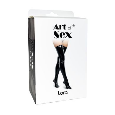 Сексуальні вінілові панчохи Art of Sex - Lora, розмір M, з ефектом мокрого оксамиту SX4501 фото Купити Сексуальні вінілові панчохи Art of Sex - Lora, розмір M, з ефектом мокрого оксамиту  Art of Sex  601 грн