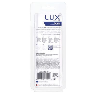 Эрекционное кольцо-лассо LUX Active Tether Adjustable Silicone Cock Tie, регулируемое SO6844 фото Купить   Lux Active (Канада) 295 грн