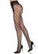 Колготки Leg Avenue Net Tights with Crotchless Panty One Size Black &mdash; фото 3