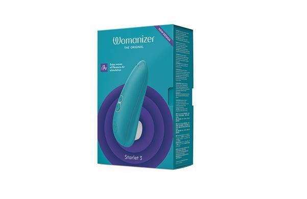 Вакуумний кліторальний стимулятор Womanizer Starlet 3 TURQUOISE SO8740 фото Купити Вакуумний кліторальний стимулятор Womanizer Starlet 3 TURQUOISE  Womanizer (Німеччина) 2 309 грн