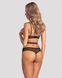 Боді Obsessive Euridia crotchless teddy XS/S SX3575 фото 2