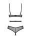 Боді Obsessive Euridia crotchless teddy XS/S SX3575 фото 5